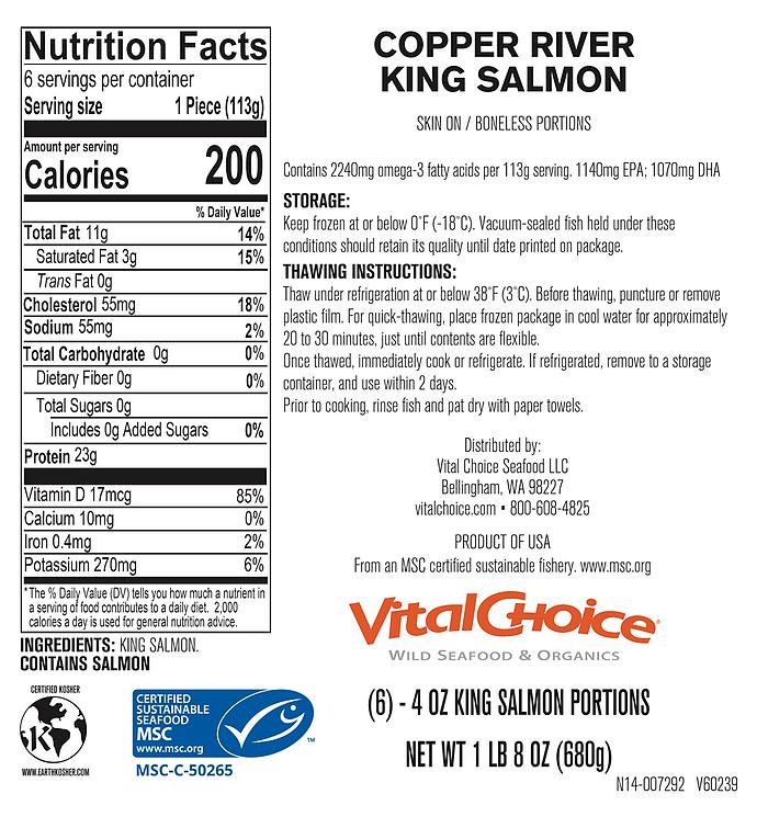 Foodie Finds: MSC Wild Copper River King Salmon